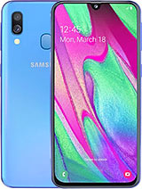 Best available price of Samsung Galaxy A40 in Uruguay